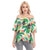 Grand Piano Chill Off-shoulder Back Split Top