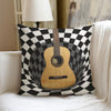 Guitar Print Pillow (With Inserts)