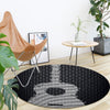 Guitar Dark Foldable Round Mat