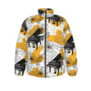 Grand Piano Print Unisex Down Jacket