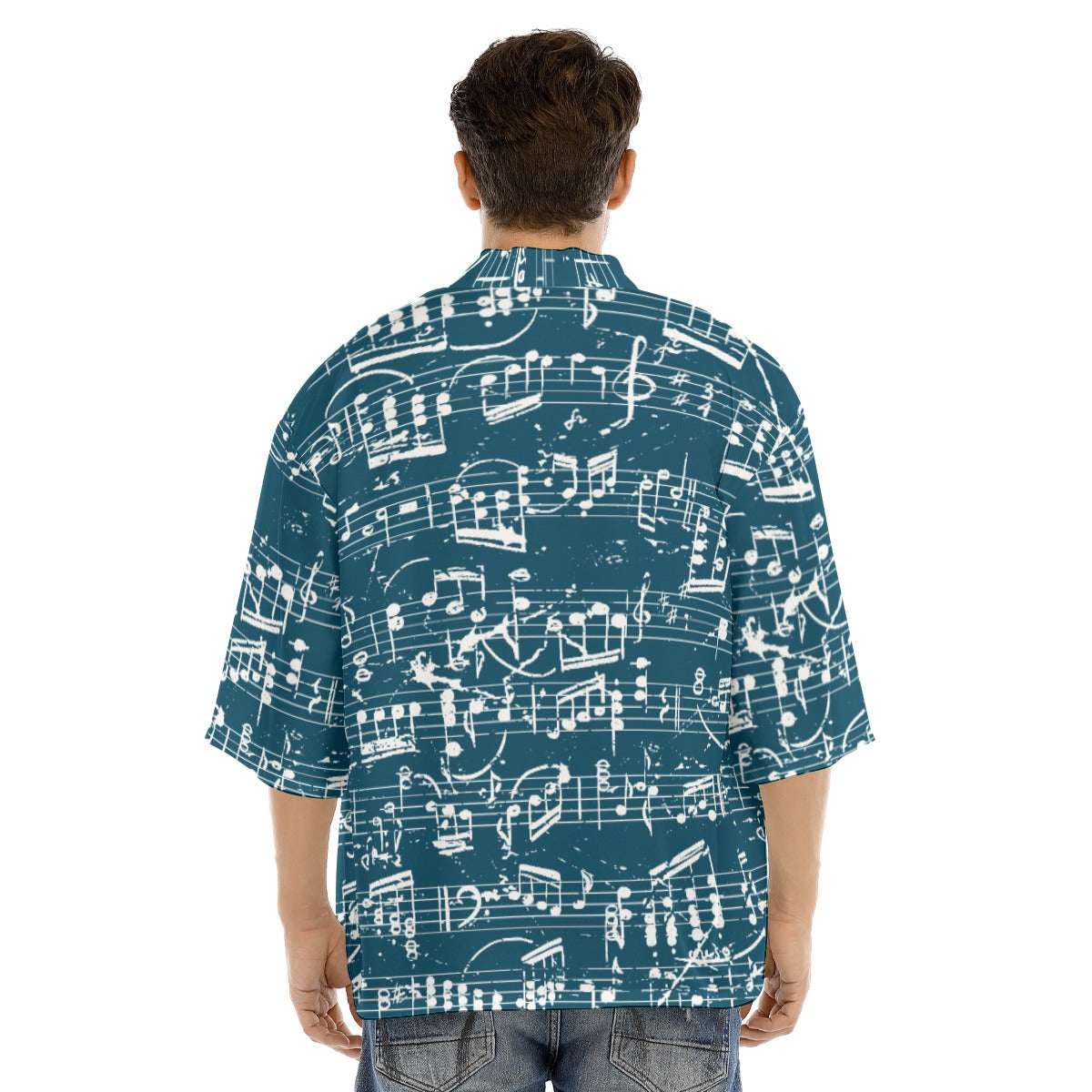 Music Ocean Men's Haori Jacket