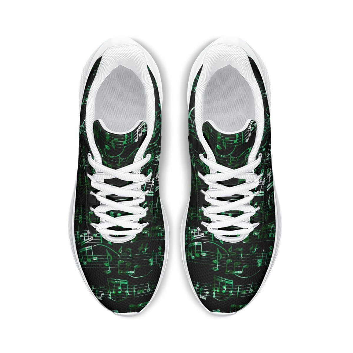 Green Music Women's Running Shoes