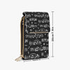 Music Pattern Mobile Phone Bag