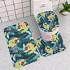 Guitar Summer Toilet Seat Cover & Bathroom Mat Set (3pcs)