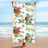 Violin Summer Beach Towel