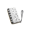 Piano Music Zip Wallet