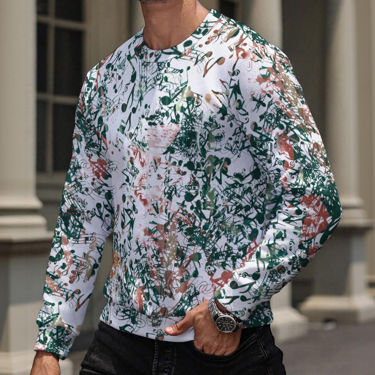 Music Nation Men's Fleece Sweatshirt