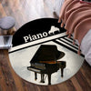 Classic Grand Piano Foldable Round Mat