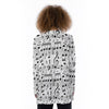 Music Scores Print Women's Pocket Cardigan