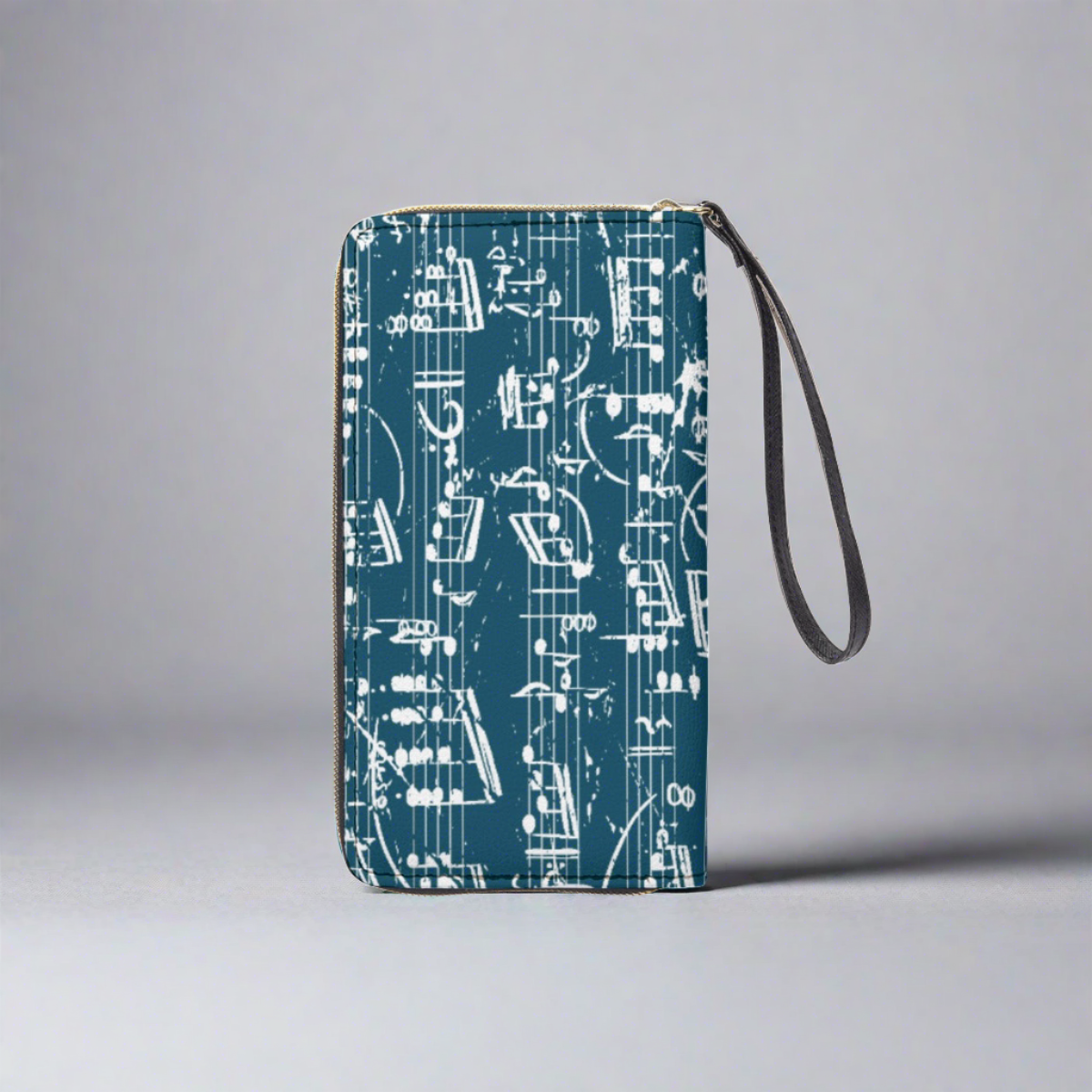 Music Ocean Zip Wallet