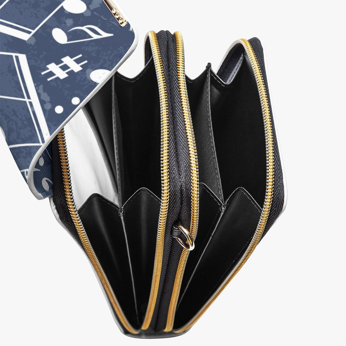 Music Blue Mobile Phone Bag