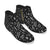 Classic Music Print Women's Short Boots