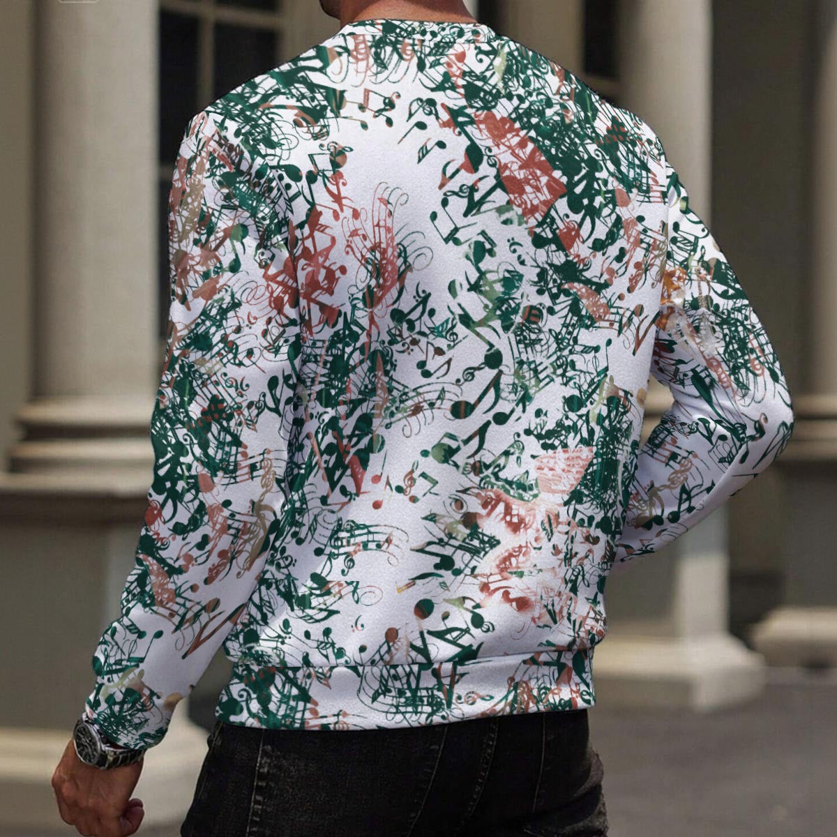 Music Nation Men's Fleece Sweatshirt