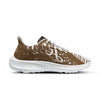 Brown Floral Piano Women's Running Shoes