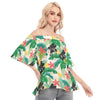 Grand Piano Chill Off-shoulder Back Split Top