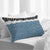 Piano & Denim Print Pillow Cover