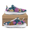 Floral Guitar Women's Running Shoes