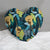 Ocean Guitar Heart-shaped Pillow