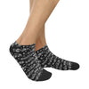 Music Scores Black Women's Ankle Socks