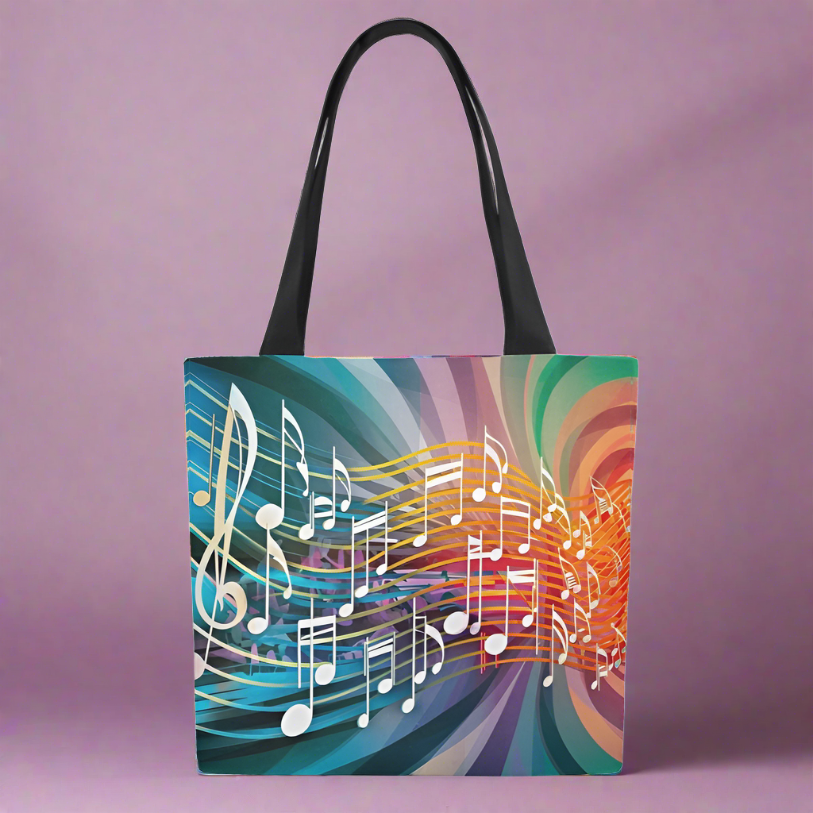 Unrealistic Music Canvas Tote Bag
