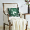 Green Music Christmas Peach Skin Pillowcase Set