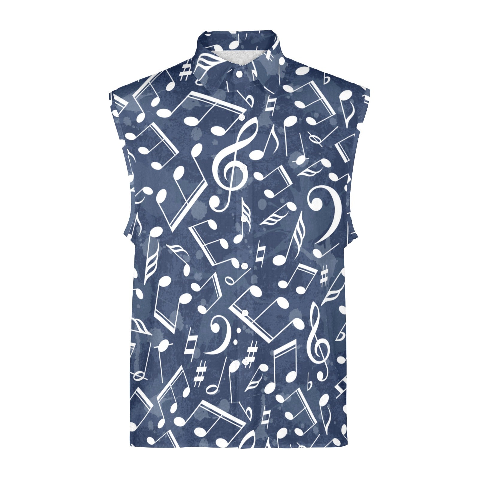 Ocean Blue Music Men's Sleeveless Shirt