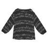 Music Scores V-Neck Puff Sleeve Top