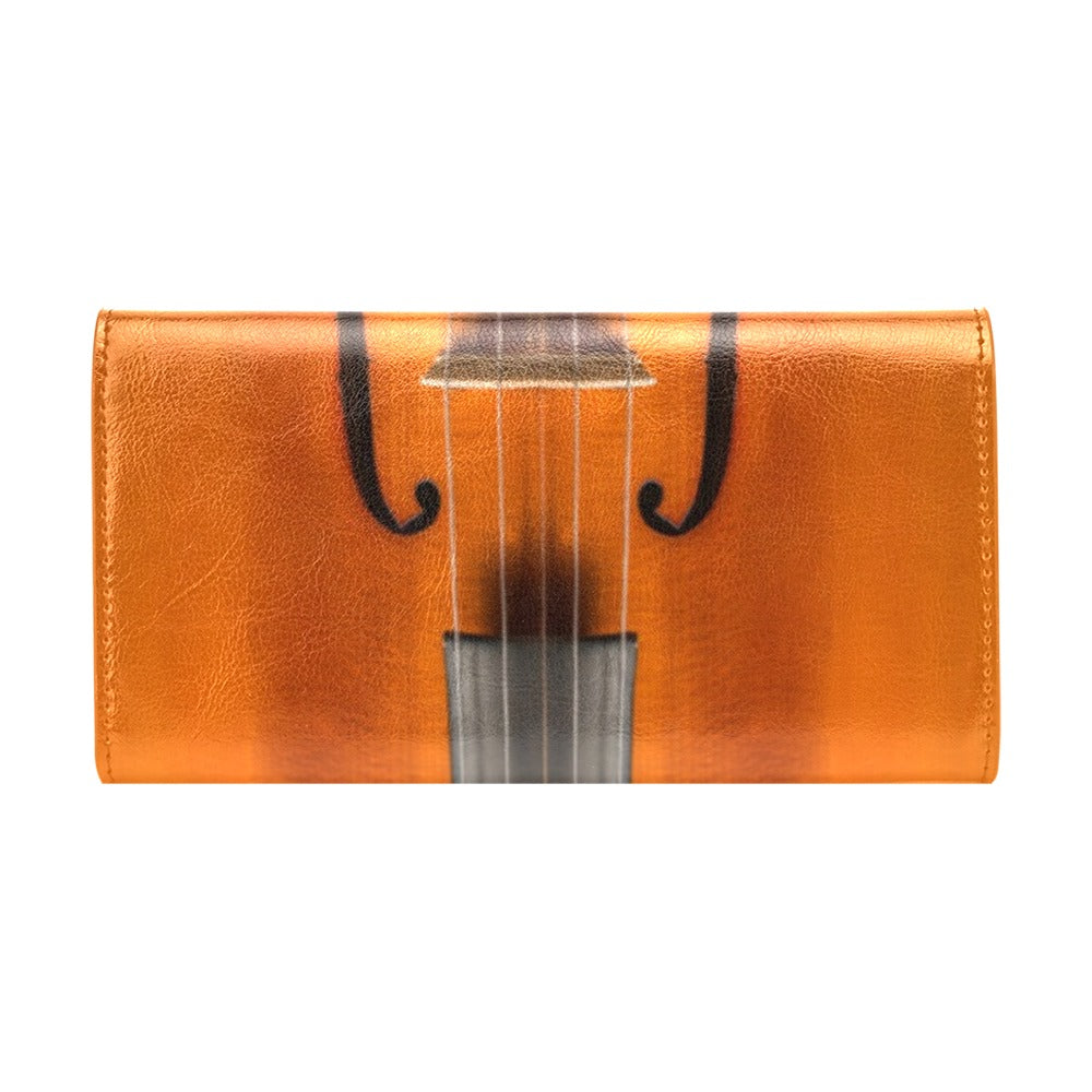 Violin Women's Trifold Wallet