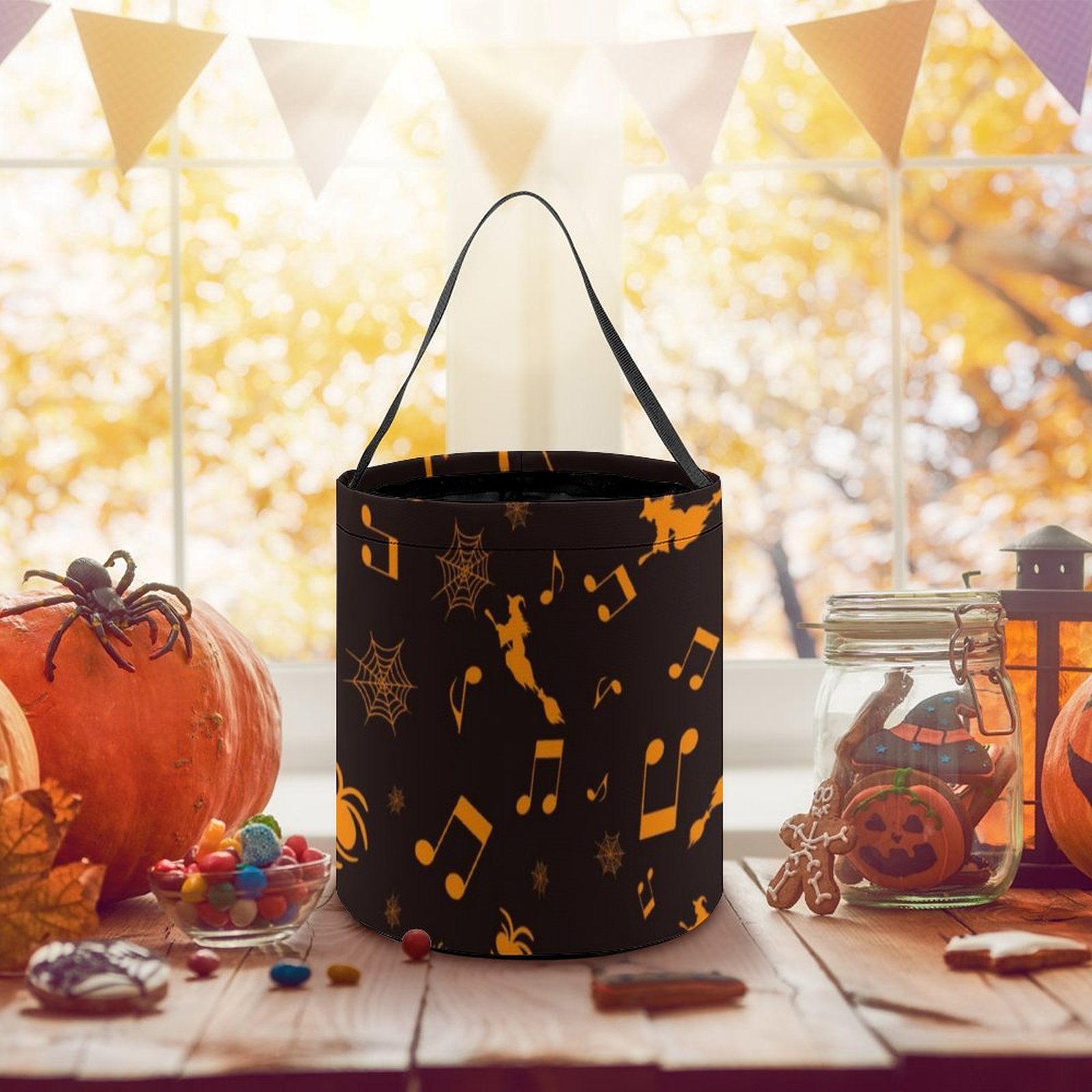 Music Witch Halloween Candy Bag