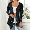 Tiny Music Notes Women's Knitted Cardigan