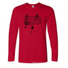 Music Notes Funny Print Shirt