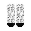 Flying Music Scores Women's Ankle Socks