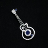 Luxury Music Guitar Brooch