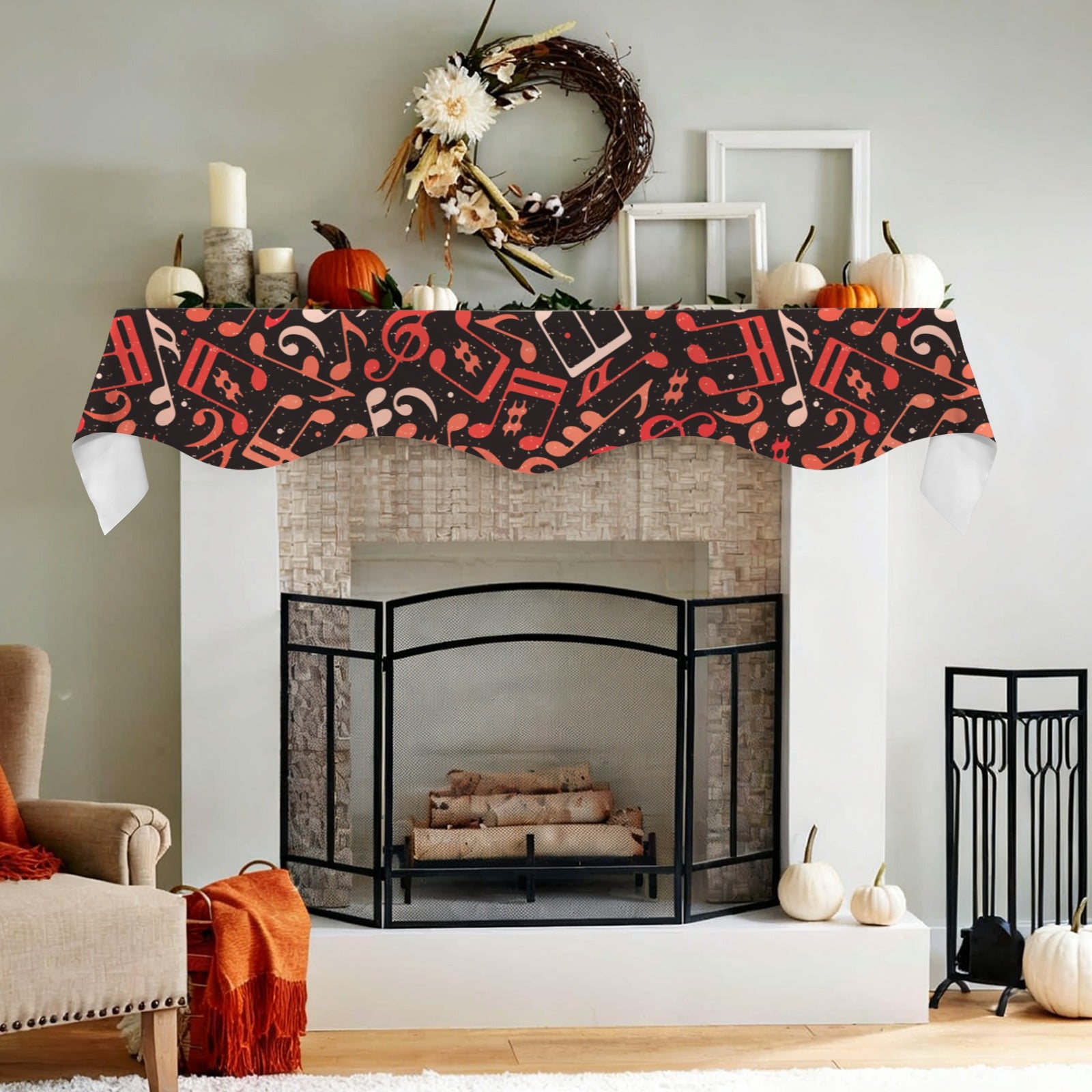 [USA Only] Music Festival Fireplace Mantel Scarf