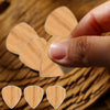 Guitar Shape Wooden Guitar Pick Gift Box