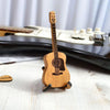 Guitar Shape Wooden Guitar Pick Gift Box