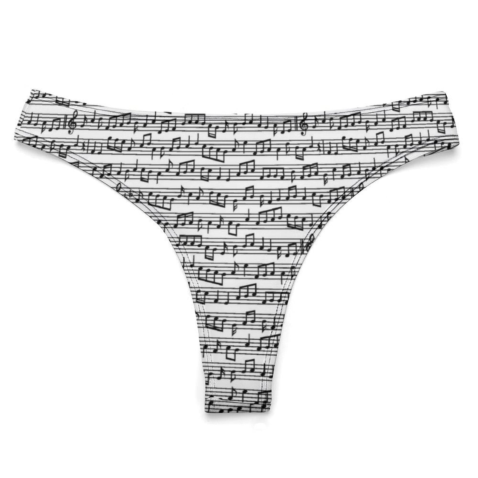 Music Sheet Women's Cotton Underwear