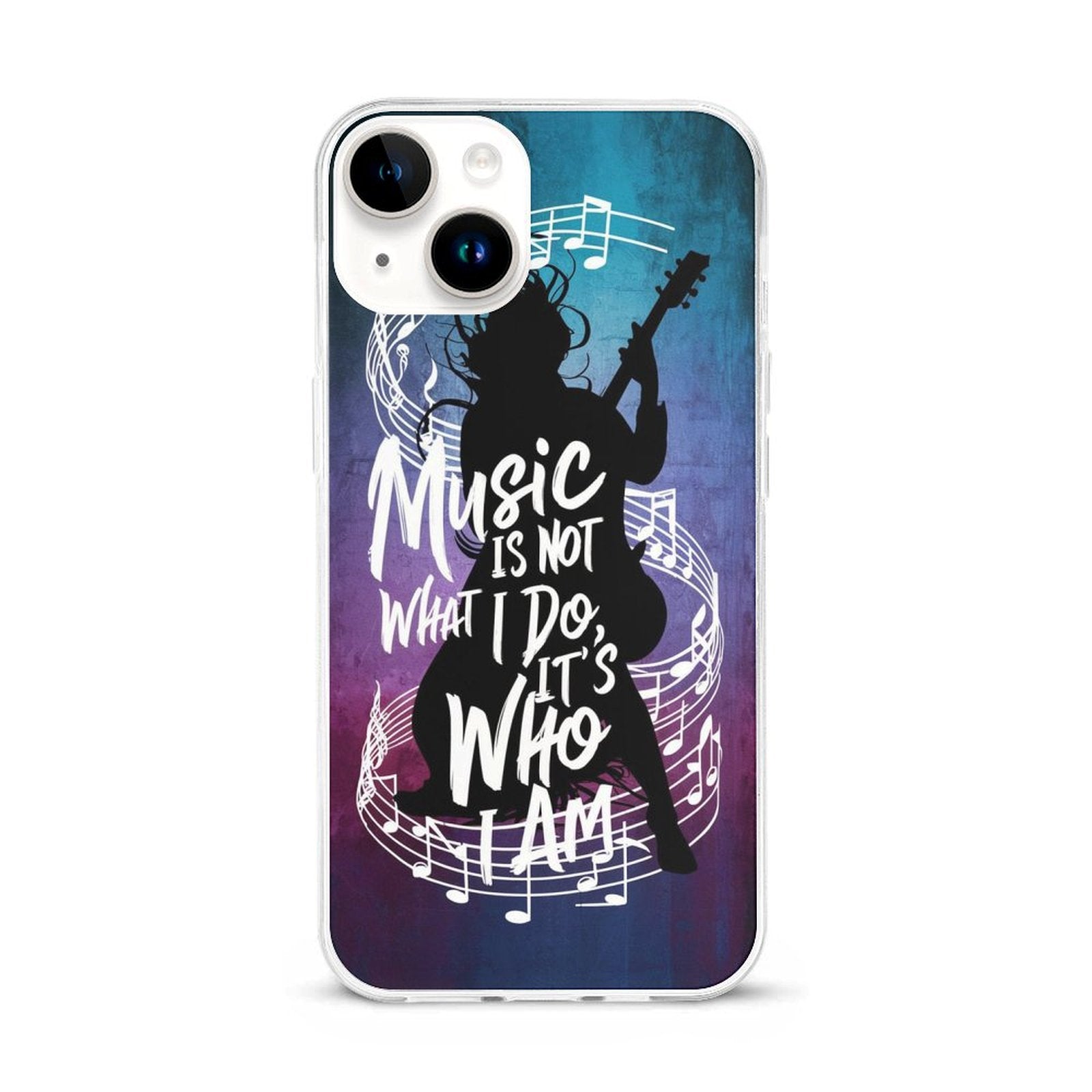 Guitarist & Music Quote iPhone Phone Case