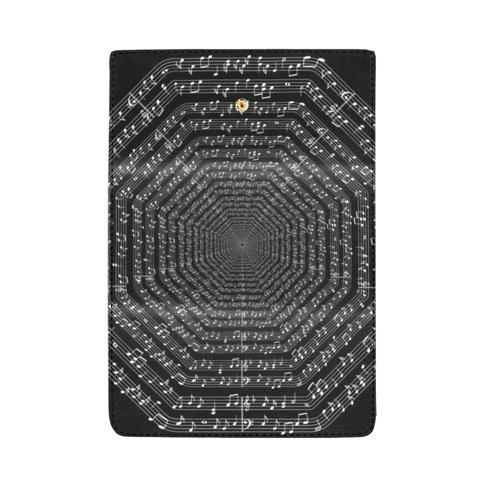 Music Circles Women's Trifold Wallet