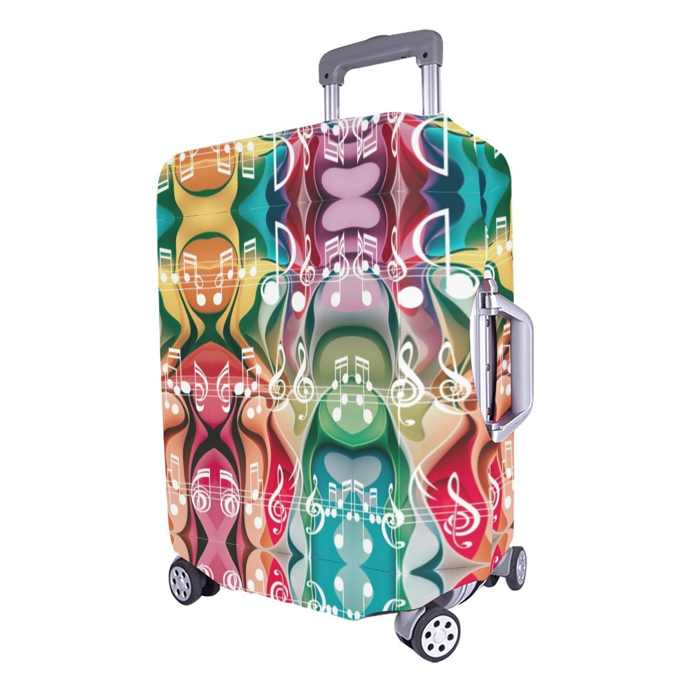 Music Adventure Luggage Cover (26"-28")