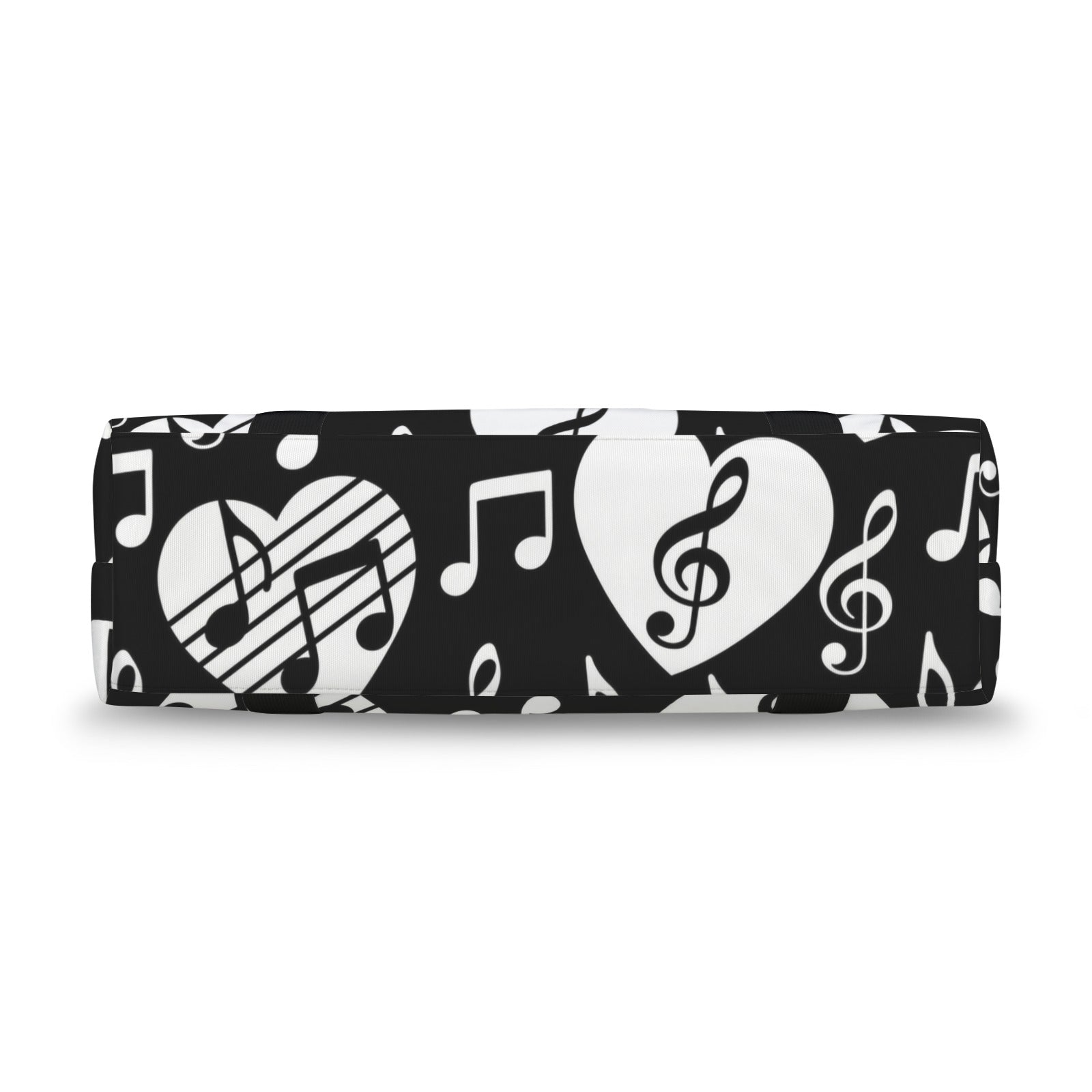 Music Heart Large Travel Bag
