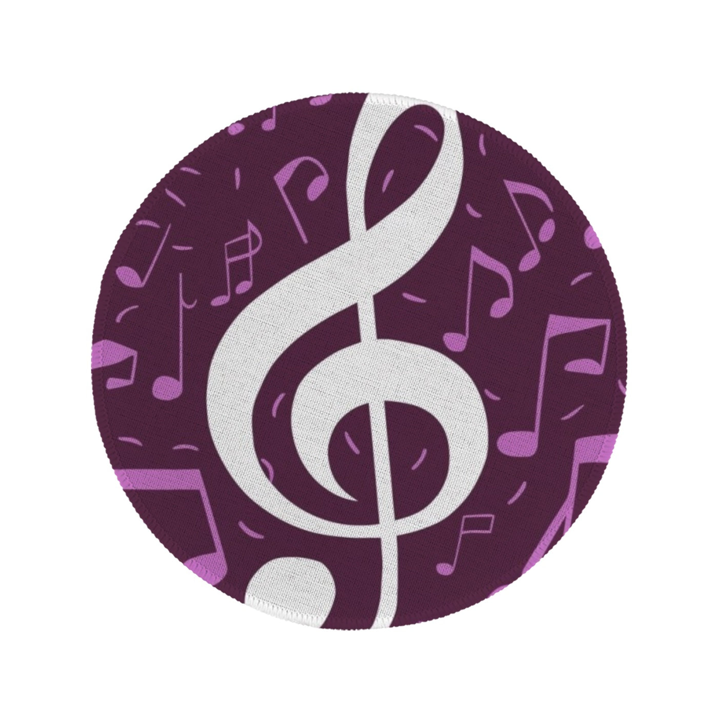 [USA Only] Music Purple Round Placemat