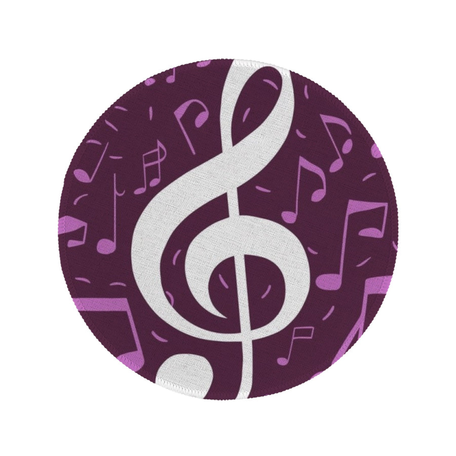 [USA Only] Music Purple Round Placemat