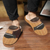 Guitar Men's Non-Slip Cotton Slippers