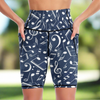 Ocean Music Pocket Yoga Shorts