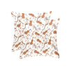 Violin Pattern Peach Skin Pillowcase Set 18"x18"