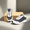 Black & White Music Design Women's Mudguard Running Shoes