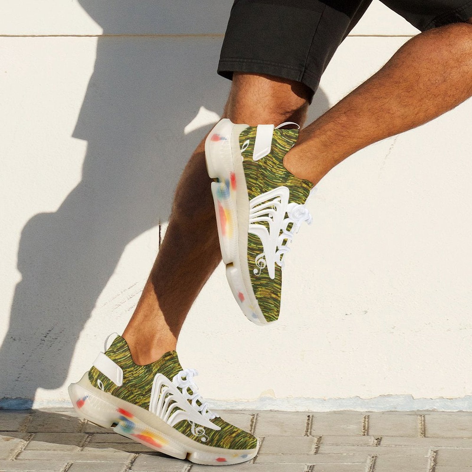 Music Land Men's Mesh Sneakers