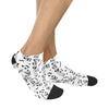 Flying Music Scores Women's Ankle Socks