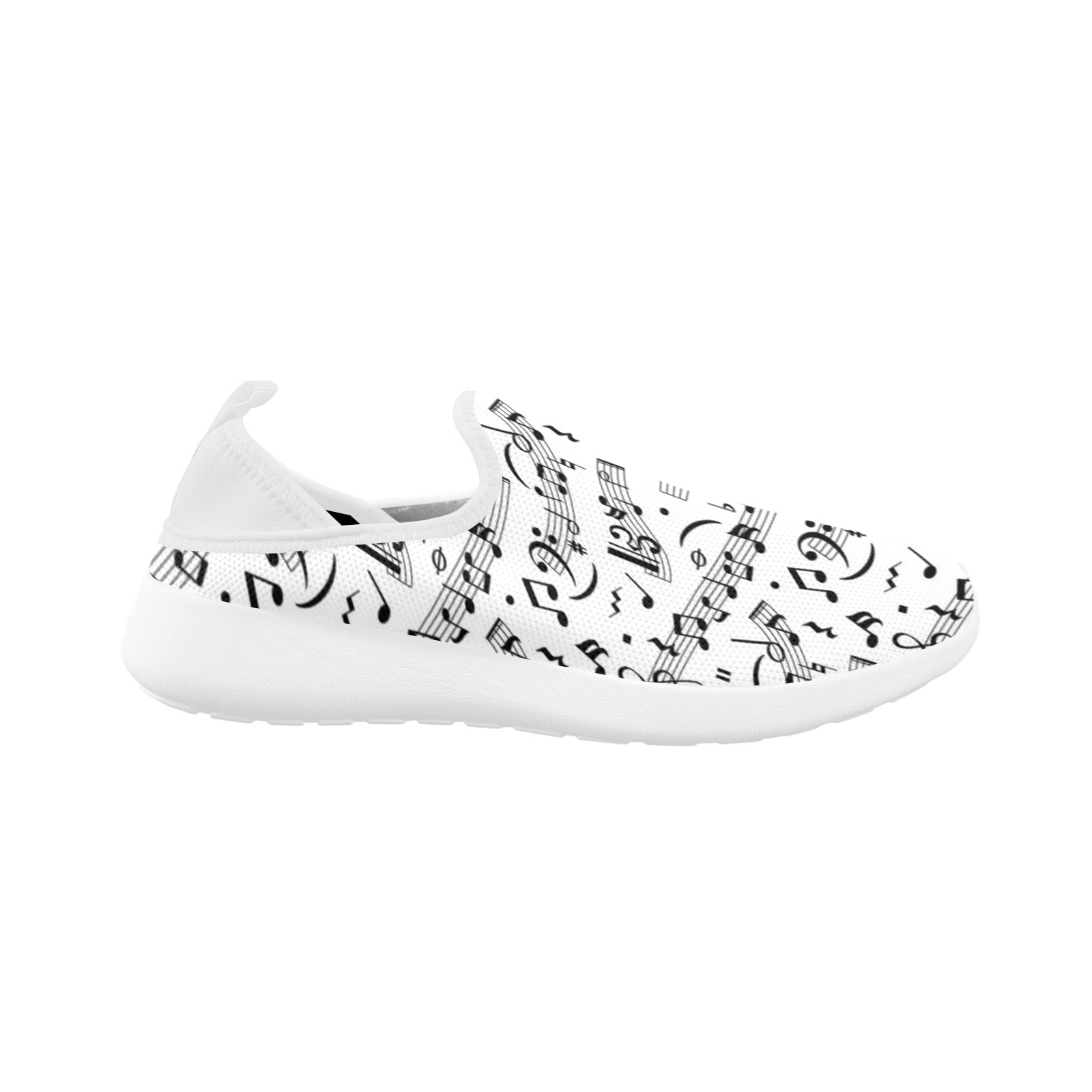 Random Music Fly Weave Women's Sneakers (Drop-in-Heel)